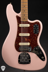 Fender Custom Shop Eddie’s Guitars Exclusive Journeyman Relic® Bass VI Electric Guitar in Shell Pink