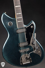 Novo Serus J Baritone Custom Electric Guitar in Merman Sparkle