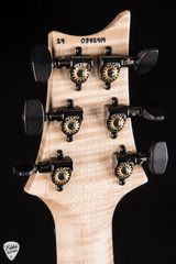 Paul Reed Smith Wood Library Custom 24-08 Figured Maple Neck Electric Guitar in Champagne Metallic