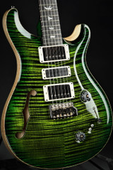 Paul Reed Smith Eddie's Guitars Wood Library Special Semi Hollow - Jade Green Burst/African Blackwood Fretboard/FSM Neck
