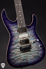 Tom Anderson Angel – Natural Bora Bora to Purple Burst Electric Guitar