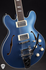 Collings I-35 LC Deluxe Aged Custom Inlay/ThroBaks – Pelham Blue Electric Guitar