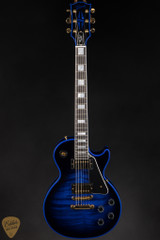 Gibson Custom Shop Made 2 Measure Les Paul Custom Figured Blue Widow Electric Guitar