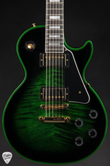 Gibson Custom Shop Made 2 Measure Les Paul Custom Figured Green Widow Electric Guitar