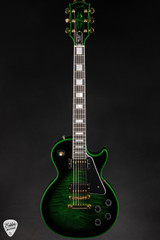 Gibson Custom Shop Made 2 Measure Les Paul Custom Figured Green Widow Electric Guitar