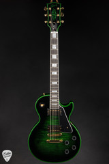 Gibson Custom Shop Made 2 Measure Les Paul Custom Figured Green Widow Eelkctric Guitar