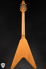 Gibson 70s Flying V Classic Antique Natural Electric Guitar