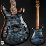 Paul Reed Smith Eddie’s Guitars Wood Library Hollowbody II Piezo Brazilian – Faded Whale Blue Smokeburst Electric Guitar