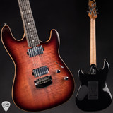Ernie Ball Music Man Sabre HH Electric Guitar in Backdraft