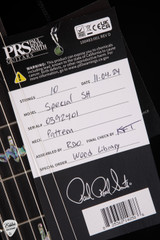 Paul Reed Smith Eddie’s Guitars Wood Library Special Semi Hollow – Cobalt Blue/Ebony Fretboard/Figured Maple Neck Electric Guitar