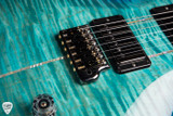 Paul Reed Smith Eddie’s Guitars Wood Library Santana Retro/Rosewood Neck – Makena Blue Electric Guitar