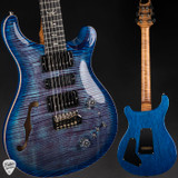 Paul Reed Smith Eddie’s Guitars Wood Library Special Semi Hollow – Dark Cherry Sunburst/Ebony Fretboard/Figured Maple Neck Electric Guitar