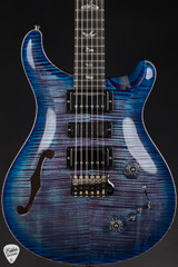 Paul Reed Smith Eddie’s Guitars Wood Library Special Semi Hollow – Dark Cherry Sunburst/Ebony Fretboard/Figured Maple Neck Electric Guitar