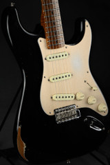 Fender Custom Shop LTD 1956 Fat Roasted Stratocaster Journeyman Relic - Aged Black