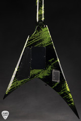 ESP V-II FR BH – Alien Blood Spatter Electric Guitar