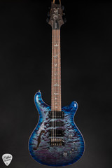 Paul Reed Smith Eddie’s Guitars Wood Library Special Semi Hollow – Violet Blue Burst/Brazilian Fretboard/Stained Maple Neck Electric Guitar