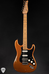 Tom Anderson Icon Classic Distress 40th Anniversary – Big Sparkle Orange Electric Guitar