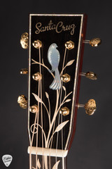 Santa Cruz The Vault Series OM Style 45 – Dark Forest Ancient Cypress & The Tree Mahogany Acoustic Guitar