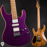 Suhr Modern Roasted Electric Guitar in Fuchsia Sparkle
