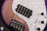 Ernie Ball Music Man StingRay 5 Special H Bass Guitar in Purple Sunset