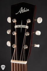 Atkin The Nineteen Black Top - Baked Sitka Spruce & Mahogany Acoustic Guitar