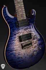 Paul Reed Smith Private Stock #11243 Custom 24 7-String Ebony/Quilted Maple – Purple Glow Electric Guitar