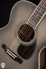 Martin Limited Edition OM-45 John Mayer 20th Anniversary #188 – Platinum Gray Burst Acoustic Guitar
