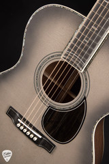 Martin Limited Edition OM-45 John Mayer 20th Anniversary # – Platinum Gray Burst Acoustic Guitar
