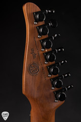 Tom Anderson Angel Player 7 40th Anniversary Electric Guitar in Black with Bora Doghair