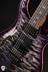 Paul Reed Smith Eddie’s Guitars Wood Library Special Semi Hollow – Charcoal Purple Burst/Ziricote Fretboard/Figured Maple Neck Electric Guitar
