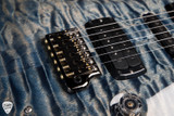 Paul Reed Smith Eddie’s Guitars Wood Library Modern Eagle V Ziricote FB/Rosewood Neck – Faded Whale Blue Electric Guitar