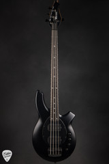 Ernie Ball Music Man Bongo 4 HH Bass Guitar in Stealth Black