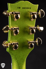 Gibson Custom Shop Made 2 Measure SG Custom Gloss Gecko Green Sparkle Electric Guitar