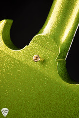 Gibson Custom Shop Made 2 Measure SG Custom Gloss Gecko Green Sparkle Electric Guitar