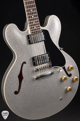 Gibson Custom Shop Made 2 Measure 1959 ES-335 Reissue Gloss Silver Sparkle electric guitar