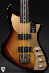 Fender American Ultra II Meteora Bass Guitar in Ultraburst