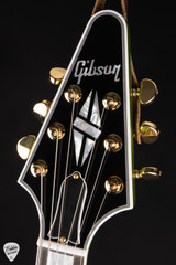 Gibson Custom Shop Flying v custom electric guitar in gecko green metallic gloss