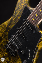 James Tyler Studio Elite HD Candy Lemon Tint Over Black Shmear electric guitar