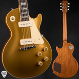 Gibson Custom Shop 1954 Les Paul Goldtop Reissue VOS Electric Guitar in Double Gold