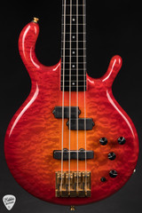 Used Pedulla MVP Buzz Fretless Cherry Sunburst bass guitar