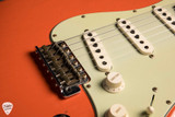 Used – Fender Custom Shop Wildwood 10 ’61 Stratocaster Journeyman – Faded Cadmium Orange (2022) Electric Guitar