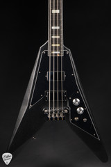 Dunable Asteroid Bass Guitar in Silver Flake over Black