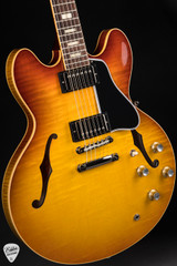 Gibson Custom Shop PSL ’64 ES-335 Figured Reissue Gloss Abilene Burst Electric Guitar