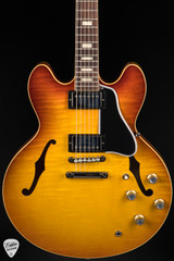 Gibson Custom Shop PSL ’64 ES-335 Figured Reissue Gloss Abilene Burst Electric Guitar