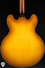 Gibson Custom Shop PSL ’64 ES-335 Figured Reissue Gloss Golden Poppy Burst Electric Guitar