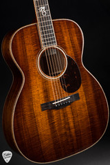 Santa Cruz OM Grand 45 Style - Figured Koa Acoustic Guitar