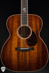 Santa Cruz OM Grand 45 Style - Figured Koa Acoustic Guitar