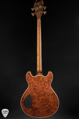 Warwick Custom Shop Masterbuilt Star Bass II Bubinga Natural Transparent Satin Bass Guitar