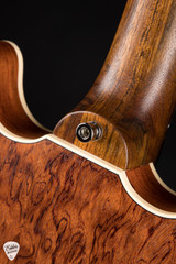 Warwick Custom Shop Masterbuilt Star Bass II Bubinga Natural Transparent Satin Bass Guitar