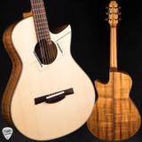 Used Spohn 00 12 Fret Swiss Moon Spruce & Birdseye Maple Acoustic Guitar